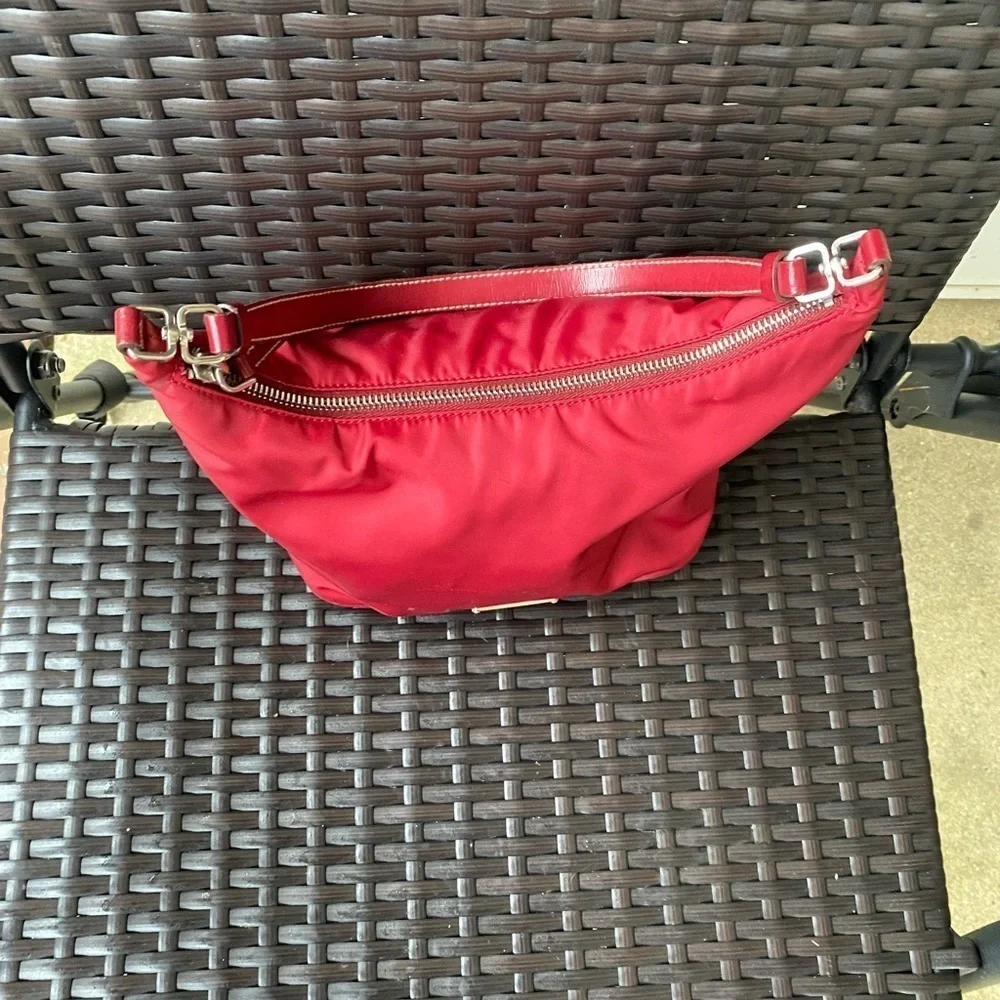Prada Tessuto Nylon Mini Hobo Handbag